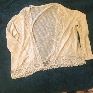 Monteau cream cardigan